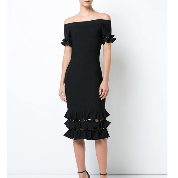 Jonathan Simkhai Dresses & Skirts - Jonathan Simkhai Ruffle Off Shoulder Dress